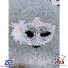 Mặt Nạ Hóa Trang Nửa Mặt Quý Tộc - Phụ Kiện Sang Trọng Cho Tiệc Tùng, Lễ Hội, Hóa Trang Độc Đáo, Thời Trang Nghệ Thuật