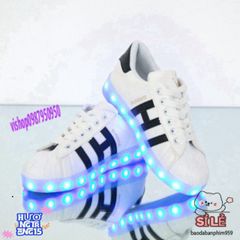 Giày Phát Sáng LED 7 Màu Nam Nữ - 11 Chế Độ Nháy - Đế Chống Nước và Chống Sốc cho Tiệc Tùng, Sự Kiện Đặc Biệt