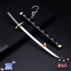 Móc Khóa Mini Samurai One Piece - Phụ Kiện Keychain Anime Chất Liệu Kim Loại Cao Cấp - Quà Tặng Độc Đáo Cho Fan Manga