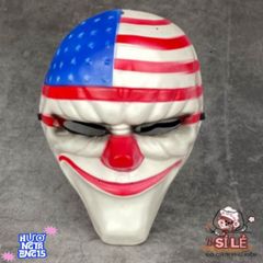 Mặt Nạ Chú Hề Mũi Đỏ PAYDAY - Phụ Kiện Hóa Trang Độc Đáo Cho Halloween, Trung Thu Và Tiệc Barbershop
