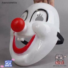 Mặt Nạ Halloween Hóa Trang Chú Hề - Đầm Dự Tiệc Kỳ Quái với Thiết Kế Đỏ Ngộ Nghĩnh - Phụ Kiện Lễ Hội Đặc Biệt