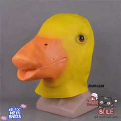 Mặt Nạ Hóa Trang Con Vịt Donald Duck - Cao Su Tự Nhiên Độc Đáo Cho Halloween và Tiệc Hóa Trang Thú Vị