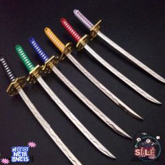 Móc Khóa Katana Zoro Law One Piece 16cm - Phụ Kiện Anime Độc Đáo, Trang Trí Thời Trang, Quà Tặng Hấp Dẫn