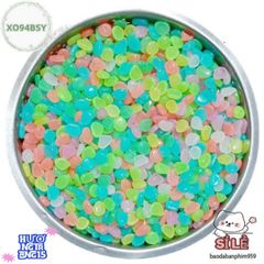 Bộ 100 Viên Đá Phát Sáng Ngoài Trời - Trang Trí Bể Cá, Sân Vườn, Lối Đi Với Màu Sắc Rực Rỡ, Tăng Cường Không Gian Huyền Bí Ban Đêm
