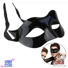 Mặt Nạ Hóa Trang Nam Đen-Trắng-Đỏ-Vàng Sang Trọng, Che Mắt Chất Lượng - Phụ Kiện Dự Tiệc Độc Đáo Cho Mọi Dịp
