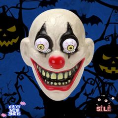 Mặt Nạ Halloween Hề Đầu Lâu 3D - Phụ Kiện Cosplay Độc Đáo Cho Bữa Tiệc Hóa Trang - Sáng Tạo & Kinh Dị!