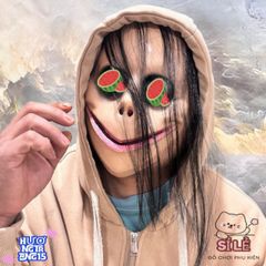 Mặt Nạ Ma Nữ Tóc Dài Rùng Rợn - Trang Trí Halloween Kinh Dị Hoàn Hảo Cho Bữa Tiệc Và Trò Đùa