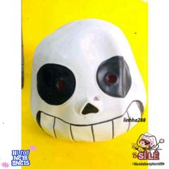 Mặt Nạ Hóa Trang Papyrus - Phụ Kiện Cosplay Undertale Sans - Halloween Ấn Tượng và Độc Đáo