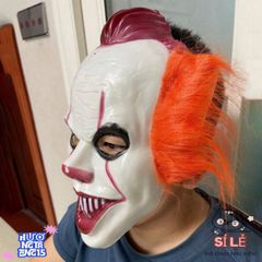 Mặt nạ Pennywise IT - Phụ Kiện Hóa Trang Kinh Dị Cho Fan Stephen King - Hoàn Hảo Cho Halloween 2024