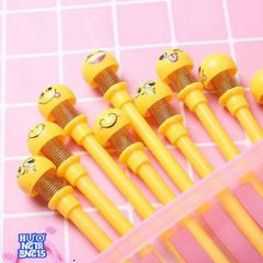 Bút Viết Lò Xo Emoji Vui Vẻ - Phụ Kiện Sáng Tạo Học Tập, Quà Tặng Thú Vị cho Fan Biểu Tượng Cảm Xúc