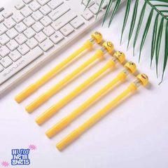 Bút Viết Lò Xo Emoji Vui Vẻ - Phụ Kiện Sáng Tạo Học Tập, Quà Tặng Thú Vị cho Fan Biểu Tượng Cảm Xúc