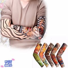 Găng Tay Chống Nắng Hình Xăm Tattoo Cá Tính - Phụ Kiện Thể Thao Du Lịch Cho Nam Nữ - Bán Sỉ Giá Tốt Nhất