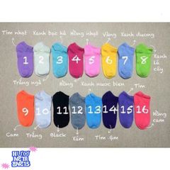 Tất Trơn Cổ Ngắn Big Size Đa Màu - Vớ Thời Trang Thoải Mái, Chất Lượng Cao, Tiết Kiệm Ngay 5K Khi Mua Hàng Từ 50K