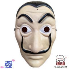 Mặt Nạ Hóa Trang Queen Salvador Dali - Phụ Kiện Money Heist Độc Đáo Cho Tiệc Halloween và Lễ Hội