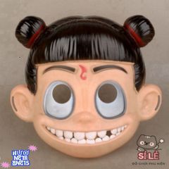 Mặt Nạ Hề Mũ Cam - Phụ Kiện Hóa Trang Halloween và Trung Thu Cho Trẻ Em - Đồ Chơi Sinh Nhật Thú Vị 20x15cm