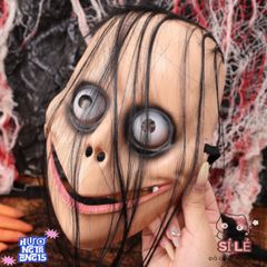 Mặt Nạ Kinh Dị Halloween Hề Ma Quái - Phụ Kiện Trang Trí Đáng Sợ Cho Bữa Tiệc Hóa Trang Rùng Rợn