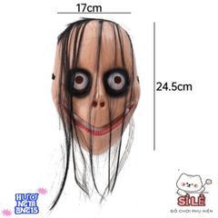 Mặt Nạ Kinh Dị Halloween Hề Ma Quái - Phụ Kiện Trang Trí Đáng Sợ Cho Bữa Tiệc Hóa Trang Rùng Rợn