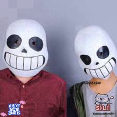 Mặt Nạ Omnipotent Sans - Hóa Thân Thành Pháp Sư Huyền Bí, Mặt Nạ Cao Su Cao Cấp Dành Cho Cosplay và Tiệc Tùng