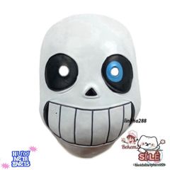 Mặt Nạ Omnipotent Sans - Hóa Thân Thành Pháp Sư Huyền Bí, Mặt Nạ Cao Su Cao Cấp Dành Cho Cosplay và Tiệc Tùng
