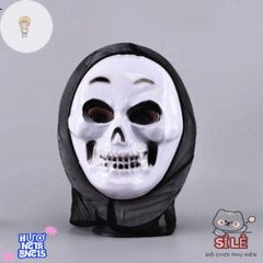 Mặt Nạ Thần Chết Halloween Độc Đáo - Mặt Nạ Ma Quái Kinh Dị Cho Tiệc Tùng và Sự Kiện Hóa Trang
