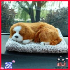 Thú Bông Dog & Cat Ngộ Nghĩnh - Âm Thanh Vui Nhộn, Trang Trí Ô Tô & Bàn Làm Việc, Lọc Khí & Khử Mùi Hiệu Quả