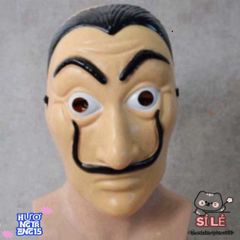 Mặt Nạ Hóa Trang Salvador Dali - Biểu Tượng La Casa De Papel, Phụ Kiện Halloween Độc Đáo Cho Tiệc Hóa Trang
