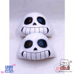 Mặt Nạ Đầu Mắt Xanh Sans - Phụ Kiện Hóa Trang Undertale Độc Đáo Cho Fans Game & Sự Kiện Như Halloween, Cosplay