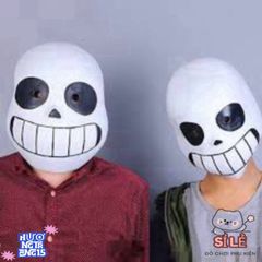 Mặt Nạ Đầu Mắt Xanh Sans - Phụ Kiện Hóa Trang Undertale Độc Đáo Cho Fans Game & Sự Kiện Như Halloween, Cosplay