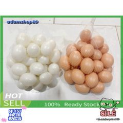 Trứng Gà Nhựa Giả 99% - Đồ Trang Trí Nội Thất Siêu Thực Tế, Thiết Kế Độc Đáo Cho Không Gian Sáng Tạo