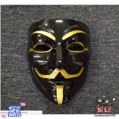 Mặt Nạ Đen H112 - Phụ Kiện Hóa Trang Độc Đáo Cho Trang Phục Hacker Ấn Tượng - Thích Hợp Cho Bé Yêu Thích Thế Giới Công Nghệ