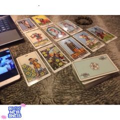 Bộ Bài Tarot Smith Waite Centennial SP16 - Bài Thủ Công Song Ngữ Tiếng Trung & Tiếng Anh, Hộp Nhỏ Sang Trọng
