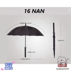 Ô Dù Kiếm Nhật Katana 24 Nan - Phụ Kiện Cao Cấp Độc Đáo, Chống Nắng Mưa, Tôn Vinh Phong Cách Samurai Chất Lượng Cao