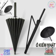 Ô Dù Kiếm Nhật Katana 24 Nan - Phụ Kiện Cao Cấp Độc Đáo, Chống Nắng Mưa, Tôn Vinh Phong Cách Samurai Chất Lượng Cao