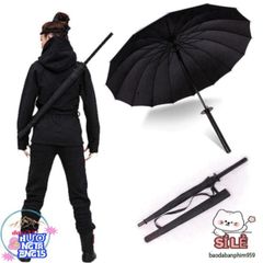 Ô Dù KATANA Cán Kiếm Nhật - Ô Che Mưa Phong Cách Độc Đáo, Chất Liệu Bền Bỉ, Quà Tặng Ý Nghĩa Hot Tại VN