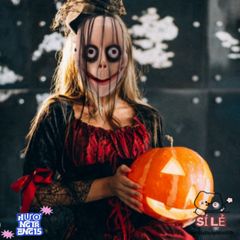 Mặt Nạ Ma Quái Halloween - Phụ Kiện Cosplay Kinh Dị Độc Đáo, Nhẹ, Thích Hợp Cho Tiệc Hóa Trang và Sự Kiện Kỳ Bí