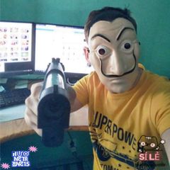 Mặt Nạ Dali Cosplay Halloween - Phụ Kiện La Casa de Papel Độc Đáo, Quà Tặng Hóa Trang Cho Fan Điện Ảnh