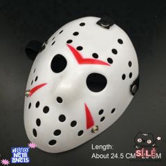 Mặt nạ Jason Halloween - Mặt nạ khúc côn cầu ma quái độc đáo cho tiệc hóa trang và sự kiện Halloween, quà tặng người lớn.