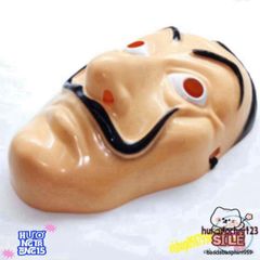 Mặt nạ Queen Salvador Dali - Biểu tượng Money Heist cho Halloween và tiệc hóa trang - Phụ kiện độc đáo cho người yêu phim
