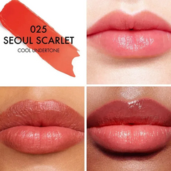 Son Dưỡng Dior Addict Lip Glow 025 Seoul Scarlet - Màu Đỏ Cam Quyến Rũ - Sản Phẩm Chăm Sóc Môi Tươi Trẻ, Sang Trọng