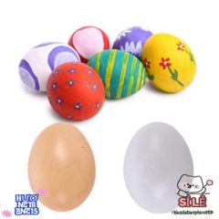 Bộ 10 Trứng Giả Hatching Màu Sắc Sặc Sỡ - Đồ Chơi Tích Cực Phát Triển Tư Duy và Sáng Tạo cho Trẻ Em, Đồ Trang Trí Lễ Phục Sinh