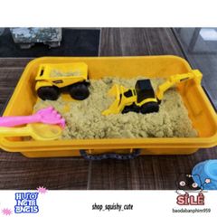 Đồ Chơi Vali Cát Động Lực An Toàn Cho Bé - 1kg Cát Không Dính Tay, Ô Tô, Khuôn Hình - Khám Phá Sáng Tạo Cho Trẻ 3 Tuổi Trở Lên