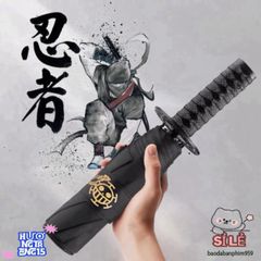Ô Dù Katana Nhật Bản - Bền Bỉ 8 Nan, Chống Nắng Mưa, Phụ Kiện Thời Trang Độc Đáo, Quà Tặng Ý Nghĩa Cho Dịp Lễ