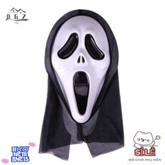 Mặt Nạ Halloween Kinh Dị OGZ - Phụ Kiện Hóa Trang Ma Quái Cho Tiệc, Mũ Bảo Hiểm Rùng Rợn Cho Người Lớn
