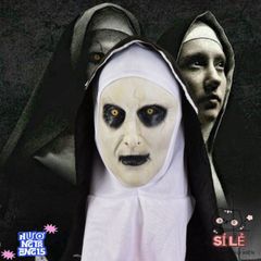 Mặt Nạ Ma Sơ Ấn Độ Trùm Đầu - Đạo Cụ Halloween & Trung Thu Hoàn Hảo Cho TikTok, Video Hóa Trang & Tiệc Tùng