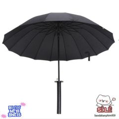 Ô Dù Katana Cán Kiếm Nhật - Ô Che Mưa Thời Trang Độc Đáo 16 Nan Bền Chắc - Phong Cách Nhật Bản