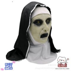 Mặt Nạ Ma Sơ Ấn Độ Trùm Đầu - Đạo Cụ Halloween & Trung Thu Hoàn Hảo Cho TikTok, Video Hóa Trang & Tiệc Tùng