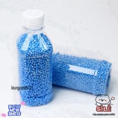 Bộ Hạt Nở Đầy Màu Sắc Trong Suốt Xanh Lục - Chai 100gr/200gr/500gr, An Toàn, Giải Trí Cho Trẻ Em, Đồ Chơi Sáng Tạo
