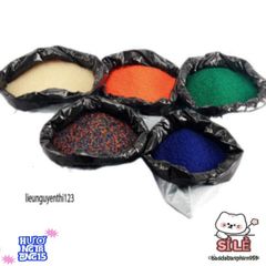 Bộ Hạt Nở Đầy Màu Sắc Trong Suốt Xanh Lục - Chai 100gr/200gr/500gr, An Toàn, Giải Trí Cho Trẻ Em, Đồ Chơi Sáng Tạo