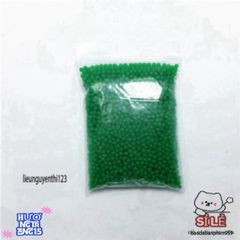 Bộ Hạt Nở Đầy Màu Sắc Trong Suốt Xanh Lục - Chai 100gr/200gr/500gr, An Toàn, Giải Trí Cho Trẻ Em, Đồ Chơi Sáng Tạo