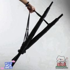 Ô Dù Katana Chống Mưa - Thiết Kế Cán Kiếm Nhật Bản 16 Nan Đen Sang Trọng, Bền Chắc và Tiện Lợi